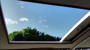 Sun roofs on the boat