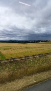 Oxfordshire countryside on the bus ride back