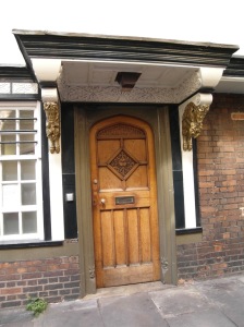 The door that inspired Aslan the Lion and Mr. Tumnus the faun/human