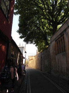 We also walked down many MANY gorgeous cobblestone alleys with stone walls and buildings